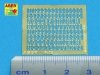 Aber R-02 Numbers and letters (1,5mm)